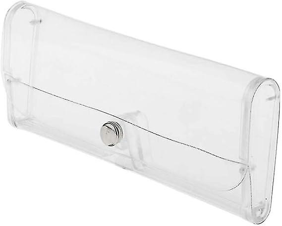 5 Pack Clear Plastic Glasses Protector Case Glasses Case Holder