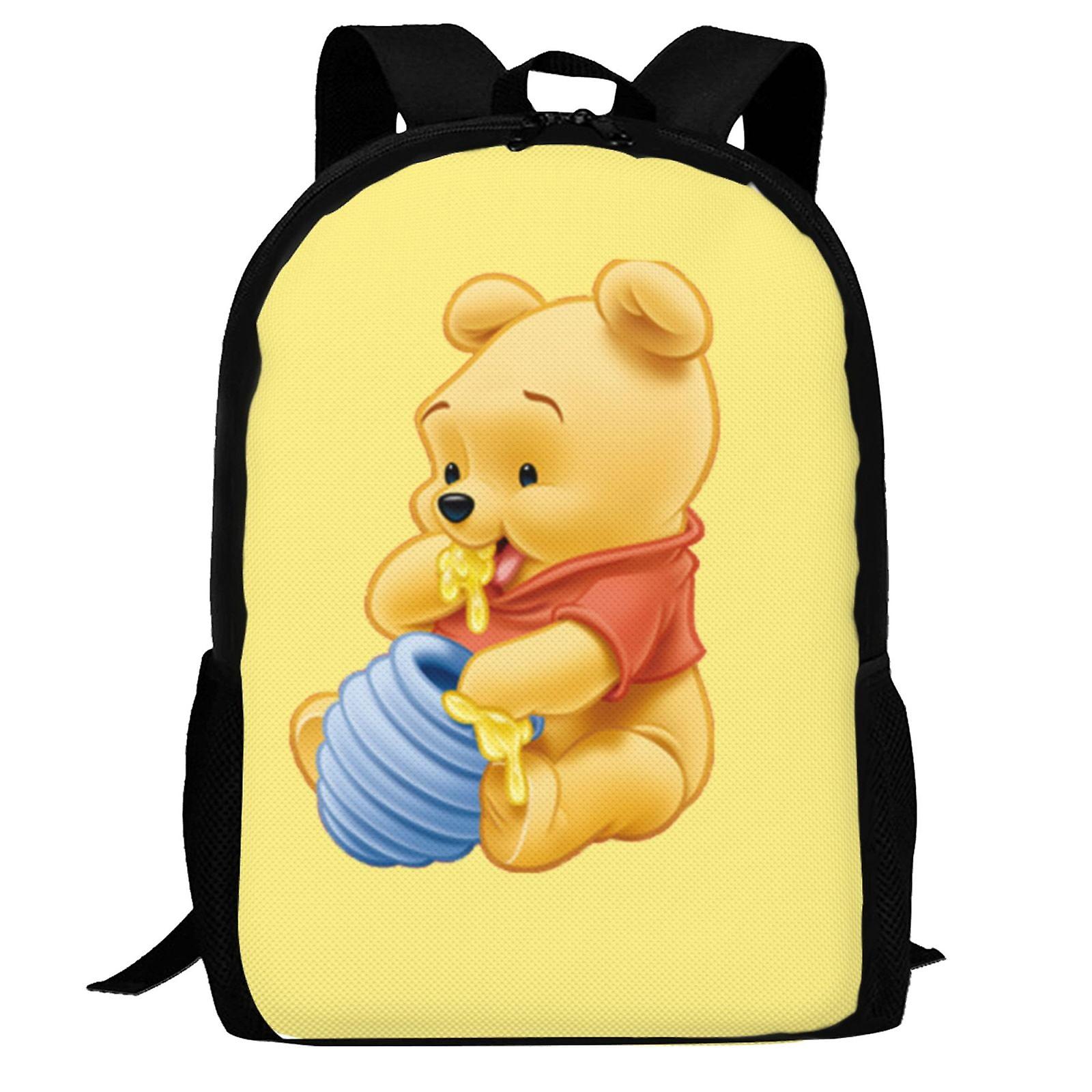 Winnie The Pooh Backpack,Laptop Backpack Lightweight Casual DaypackMulti-Function Travel Backpack