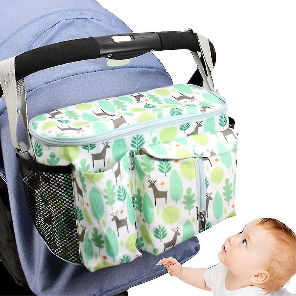 Stroller Organizer Bag for Mom, Baby Trolley Bag - Compatible with Most Strollers - Multifunctional