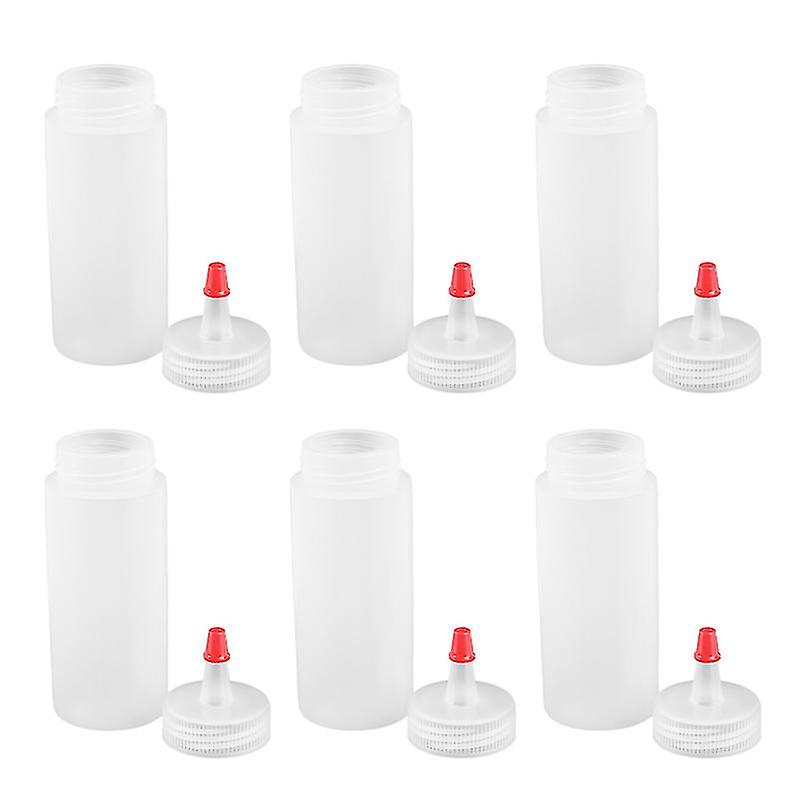 6pcs Plastic Applicator Bottles