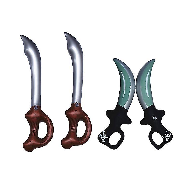 4pcs Inflatable Weapons For Kids