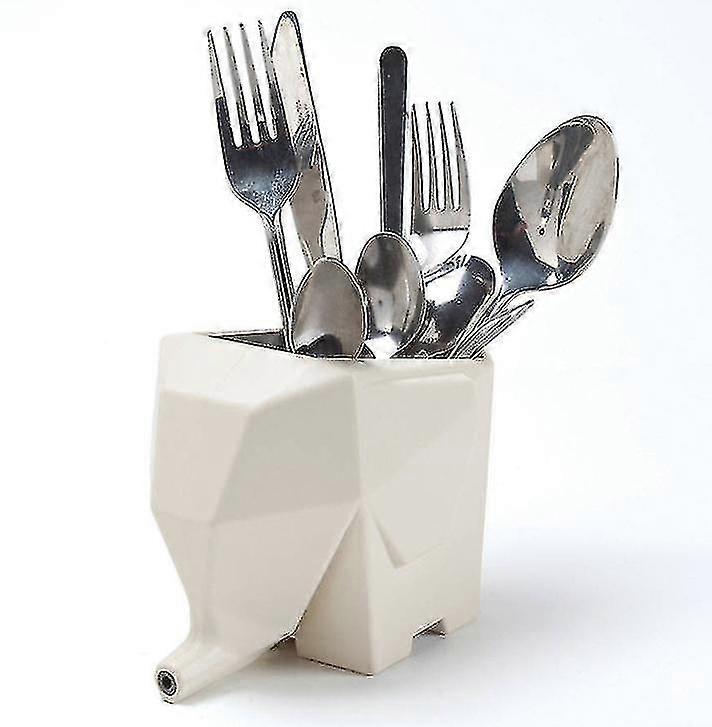 Cutlery Drainer Dryer - Tableware Drainer Drain Rack - Toothbrush Holder1217