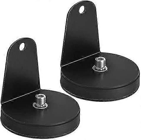 2pcs Magnetic Base Led Light Bar Mounting Brackets, Mounting Bracket Suction Cup Holder For Led Work Lights Driving Lights