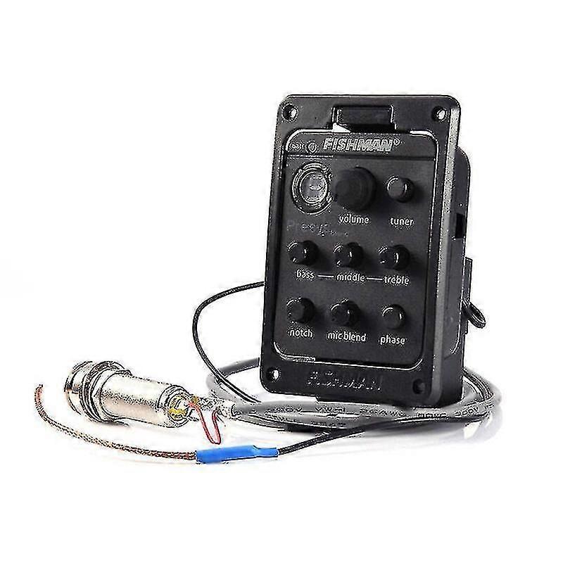 فيشمان 4 باند 301 إي كيو موالف بيزو ميك بريسيس بليند غيتار صوتي بيك اب بريمب
