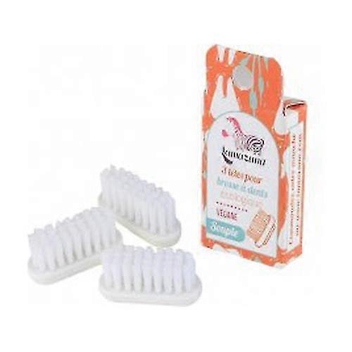 Refill 3 heads - soft bristles 3 units