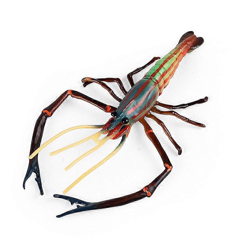 Children's Early Education Simulation Shrimp Marine Life Model Long-arm Shrimp Cognitive Toys