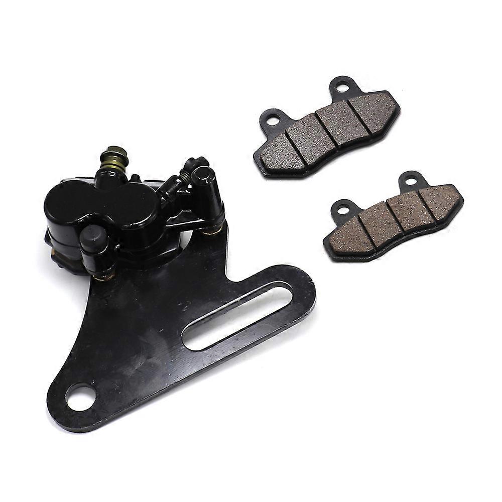 دراجة نارية 12 مللي متر مزدوج المكبس الخلفي الفرامل الفرجار قرص جهاز الفرامل ل 50cc 70cc 110cc 125cc 140cc CRF70 XR حفرة الترابية رباعية الدراجة