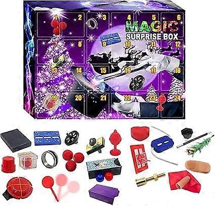 2023 Magic Props Christmas Advent Calendar for Kids - Cool Boy Advent Calendars with 24 Kids Surprise Magic Tricks for Christmas Countdown Gift