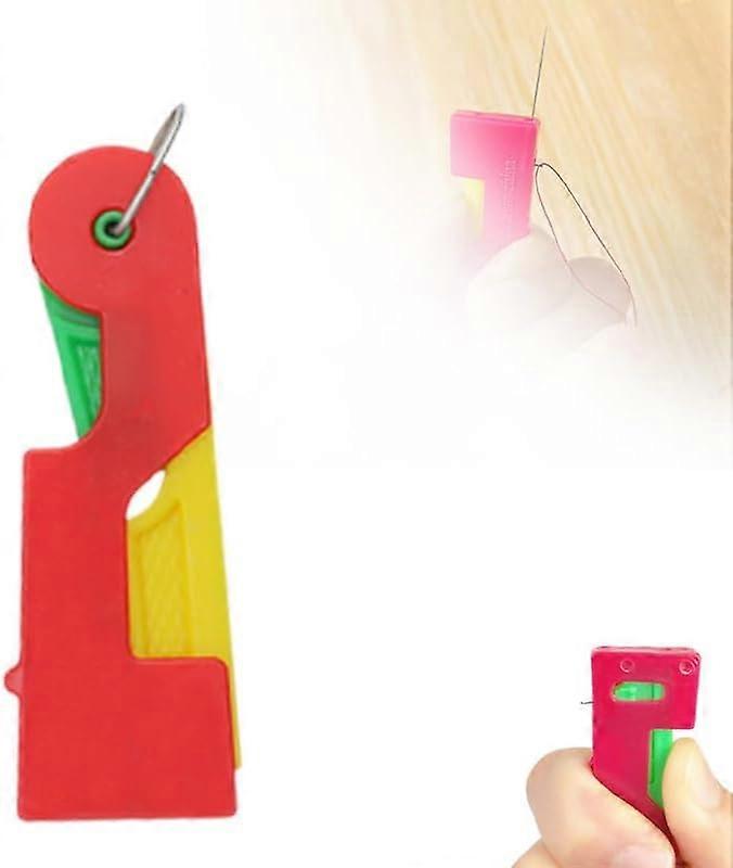2024 Upgraded Automatic Needle Threader - Sewing Machine Needle Threader for Hand Sewing, Random Color, 1 PCS
