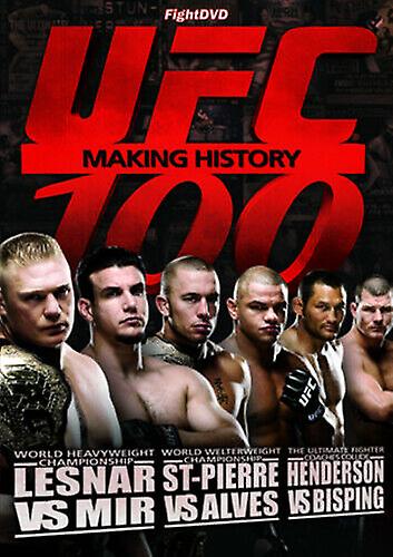 Ultimate Fighting Championship 100 DVD (2009) Brock Lesnar cert E 2 discs - Region 2