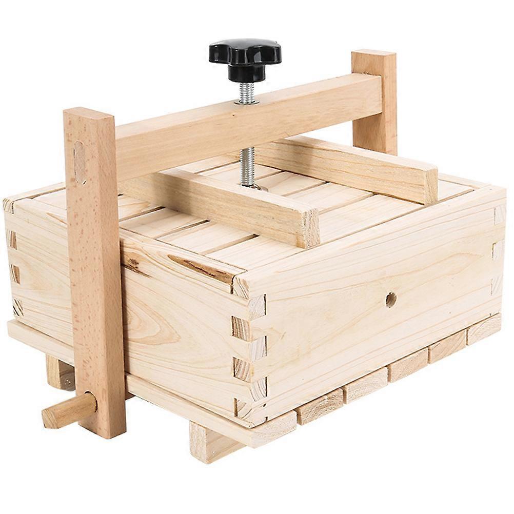 Practical Wooden Tofu Making Mold Kitchen Homemade Soy Curd Making Tools
