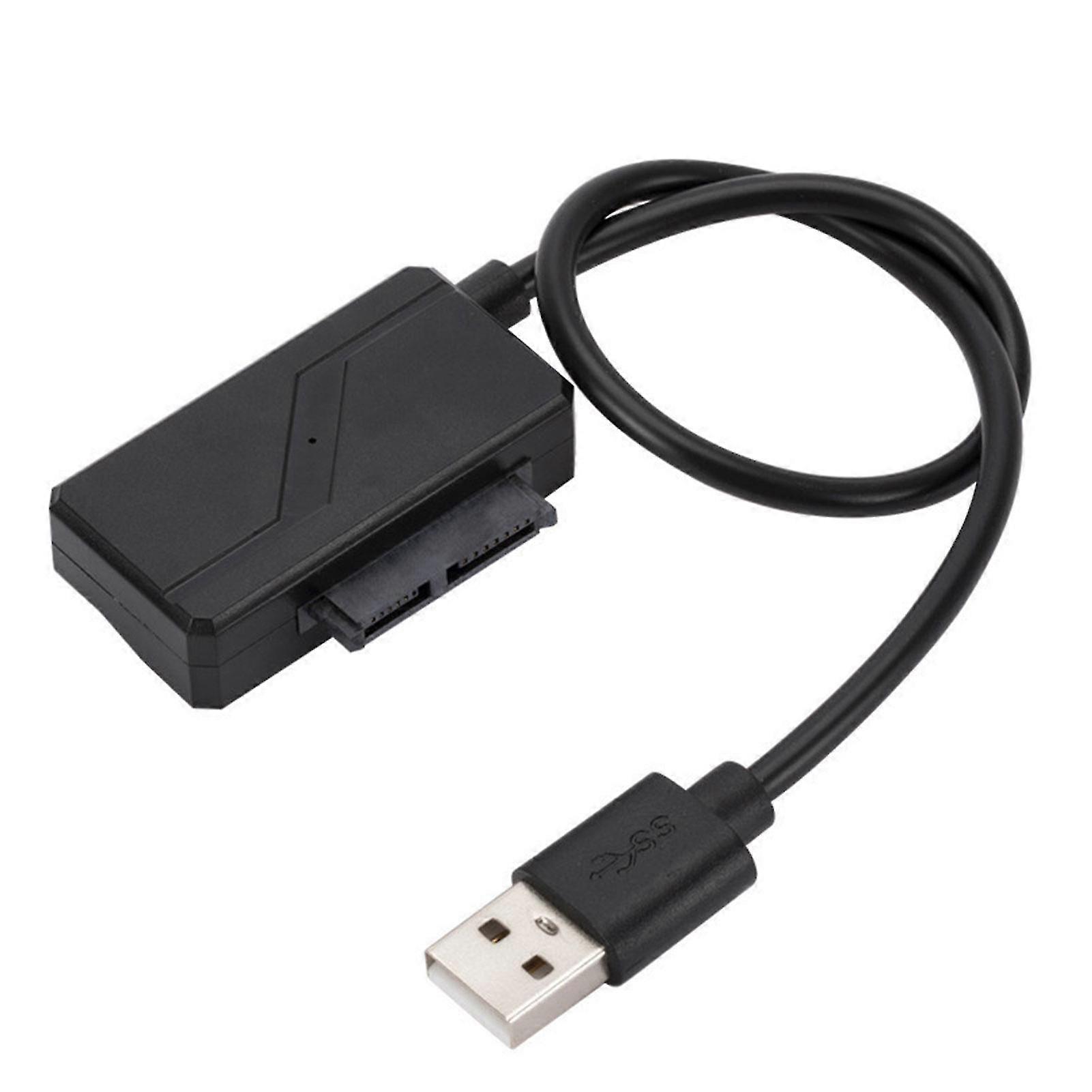 Optical Drive Adapter Cable Easy Connection To External Optical Drive For 6p+7p Notebook Usb2.0 Conversion