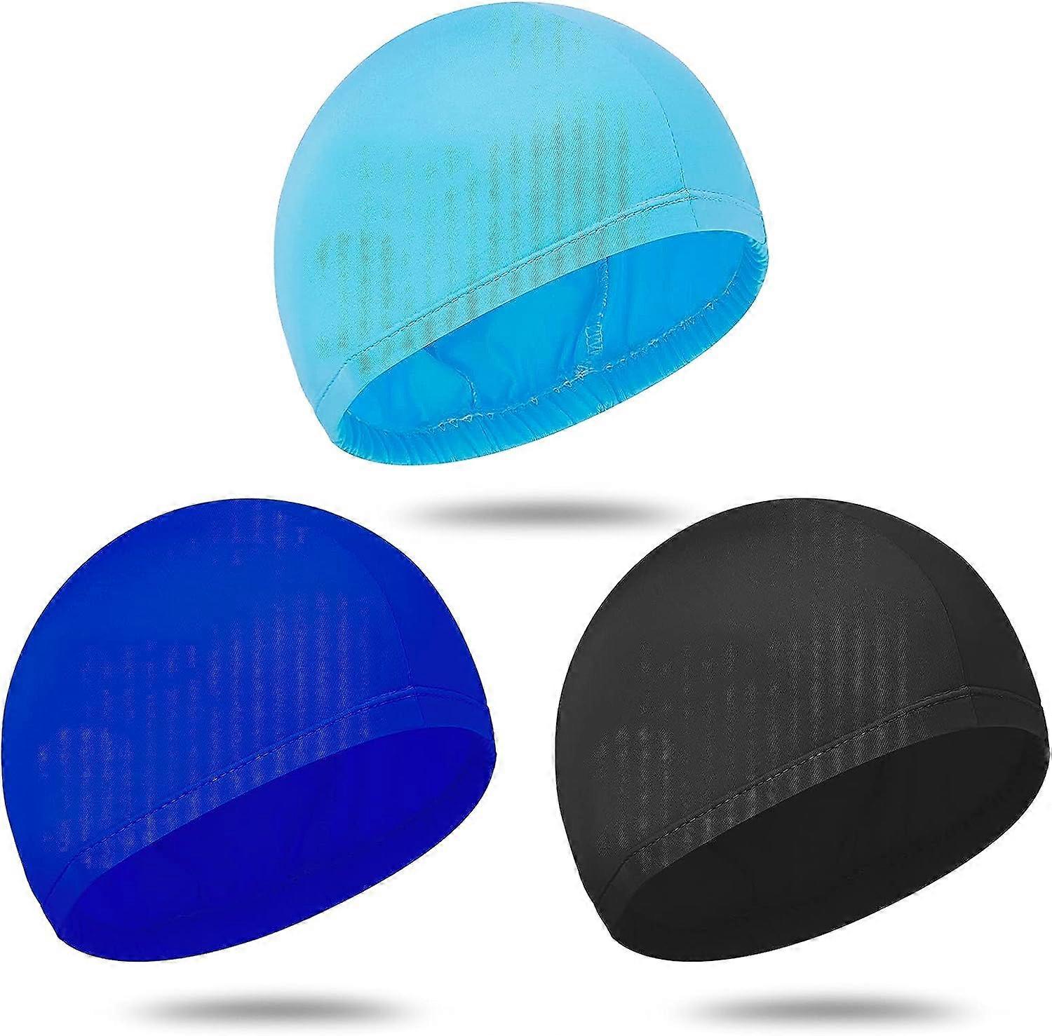 Badehetter, polyester klut badelue, behagelig lett badehette