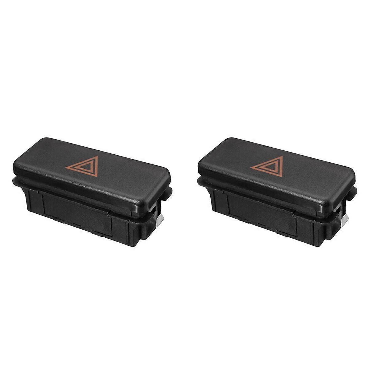 2X Hazard Emergency Flasher Light Switch Warning Button for E31 E32 E34 E36 M3 M5 Z3 318 525I 530I