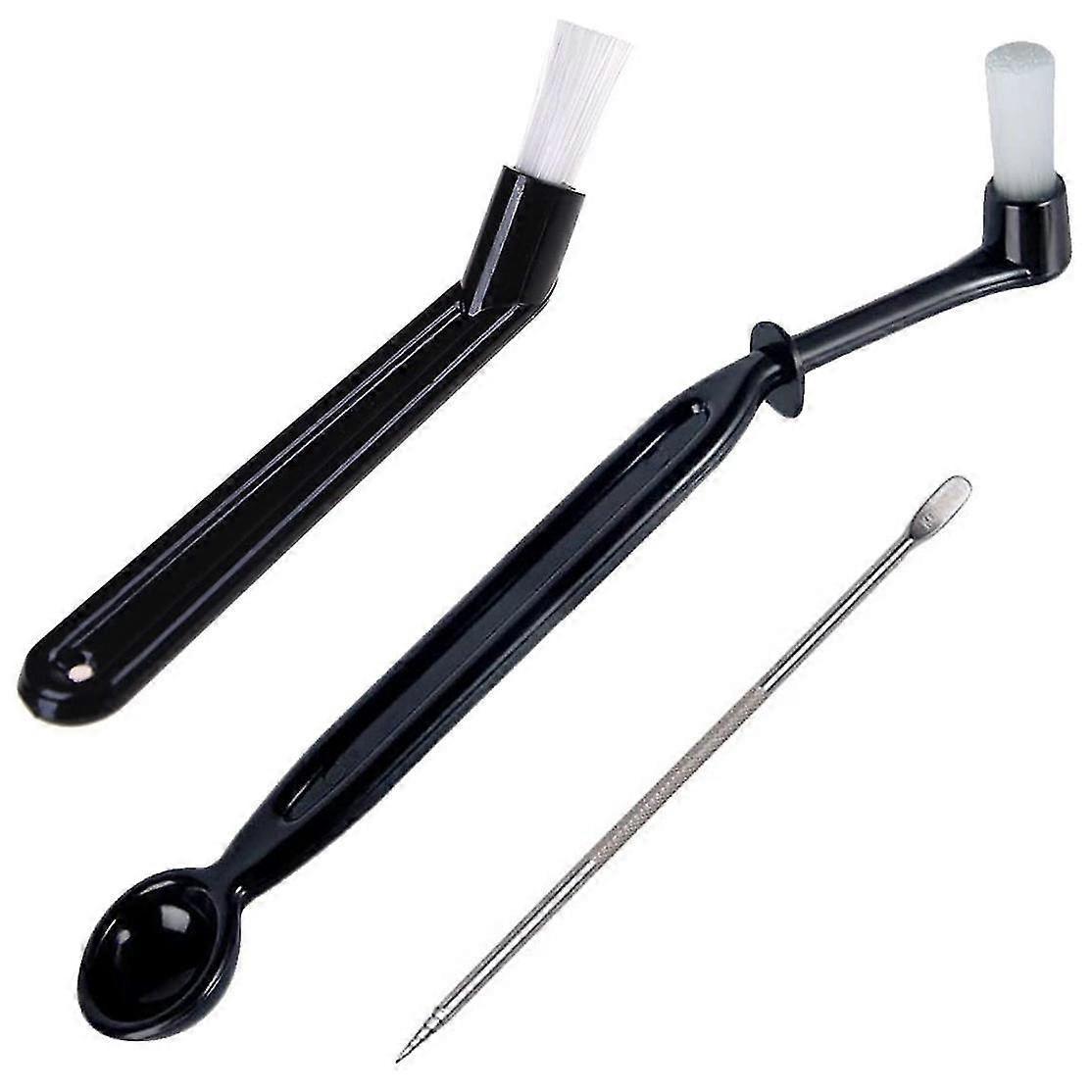 3 pcs coffee cleaning brush tool set for espresso machine group head