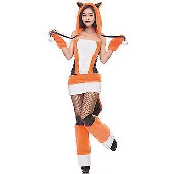 Halloween Sexy Fox Performance Costume Nigthclub Party Luxury Furry Cute  Animal Cosplay Fantasia Dress | Fruugo UK