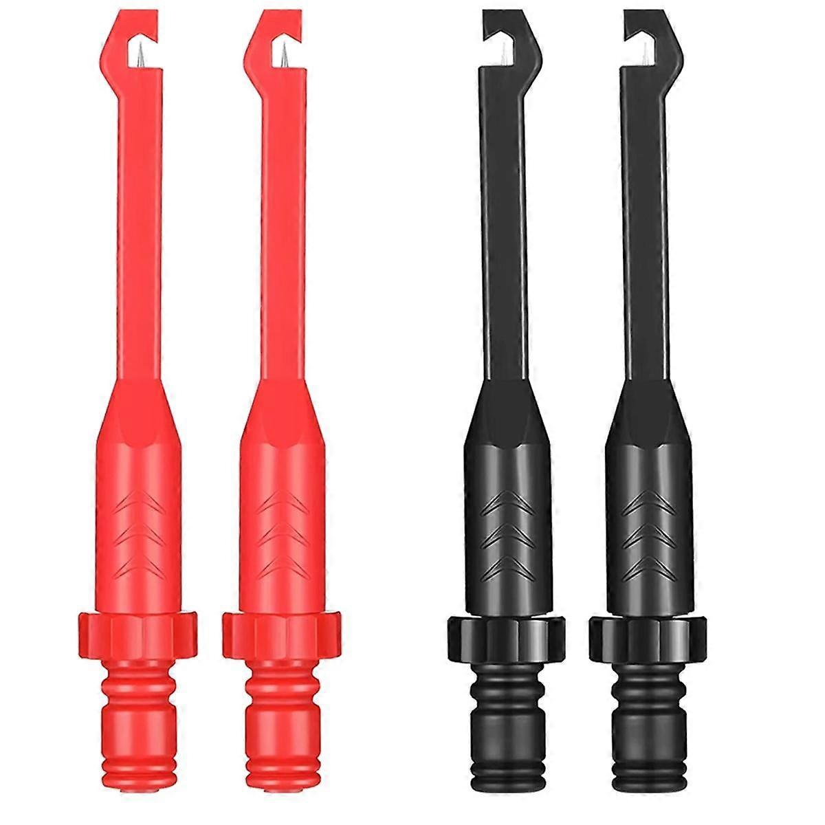 Cable Clips Piercing Test Clip 4mm Banana Seat Heavy-Duty Insulation Piercing Probe Automotive Test Clip with Back Probe