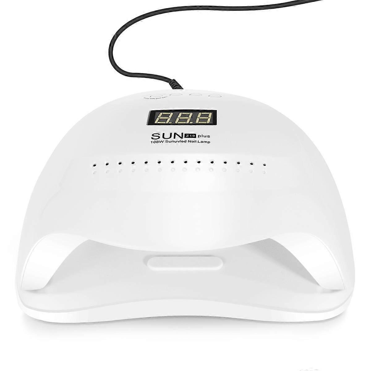 X 54 W Nail Gel Dryer Machine Uv Led Lamp For Nail Dryer Professional White Light Polish Machine F