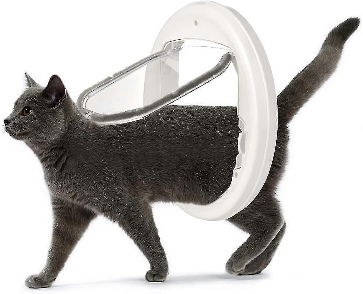 Cam Ahşap Tuğla Metal Kapı Pencere İçin Uygun Kedi Kapısı