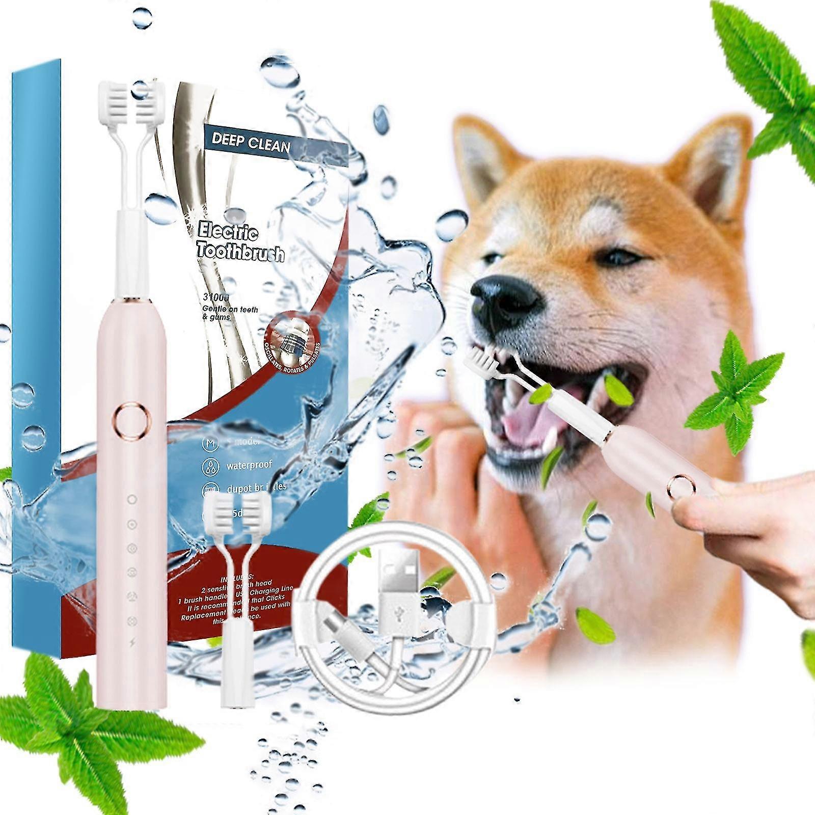 Electric Toothbrush, Electric Toothbrush With 2 Brush ,6 Cleaning Modes, Ing Ipx7 Ing Electric Toothbrush,-newly