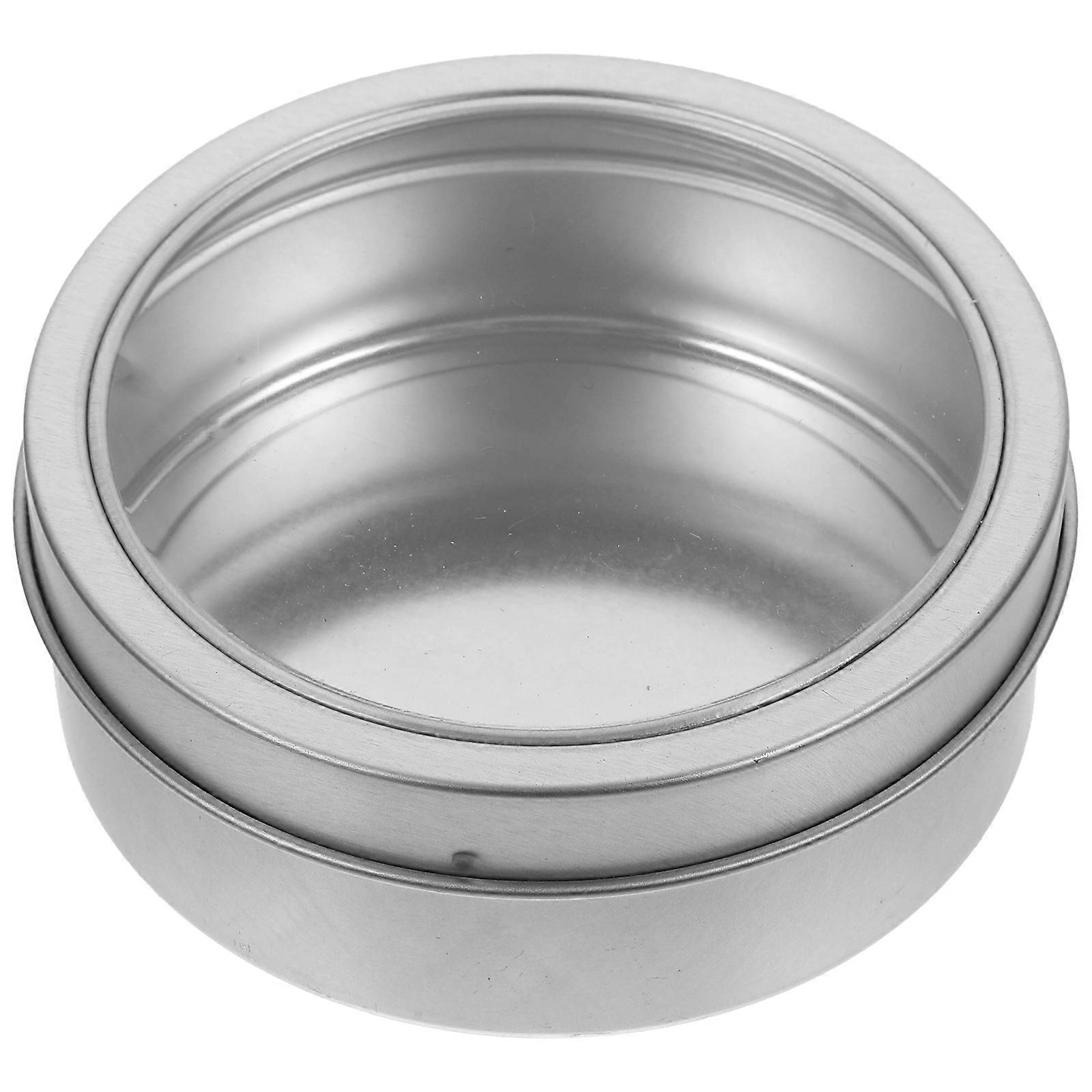 Magnetic Storage Jar Refrigerator Metal Container Portable Small Container for Refrigerator