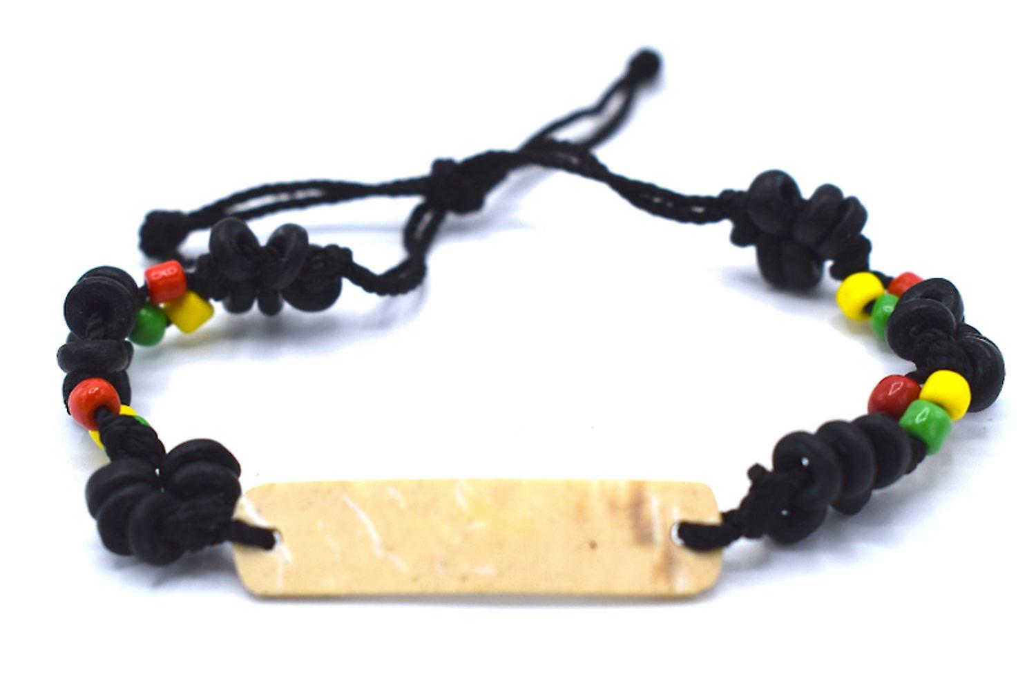 Black Beaded Bracelet