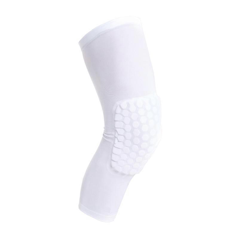 1 Pair Basketball Honeycomb Anti-slip Knee Pads Unisex Sports Equipment