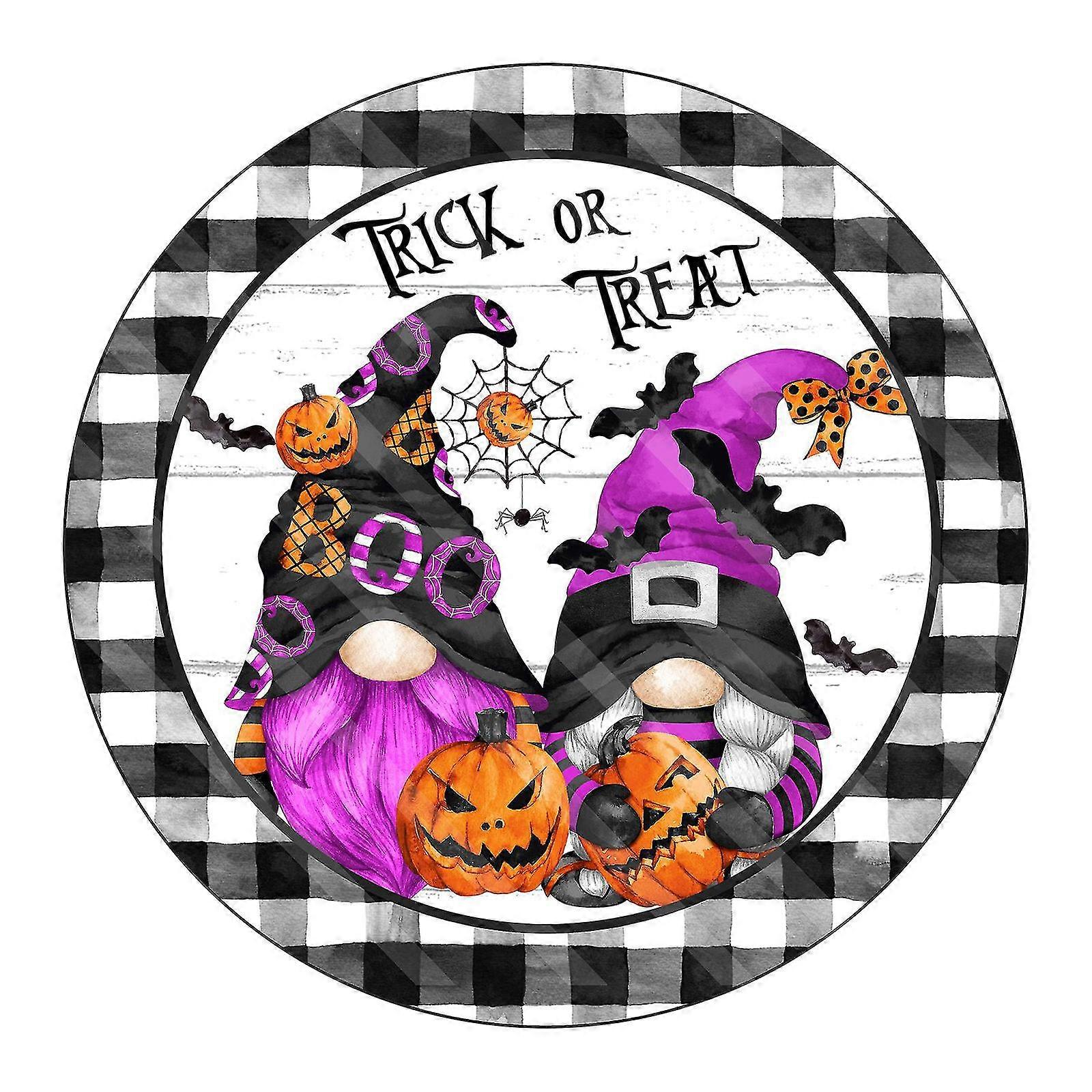 هالوين زخرفة ترحيب توقيع ديكور خمر الجدار شنقا حديقة المنزل