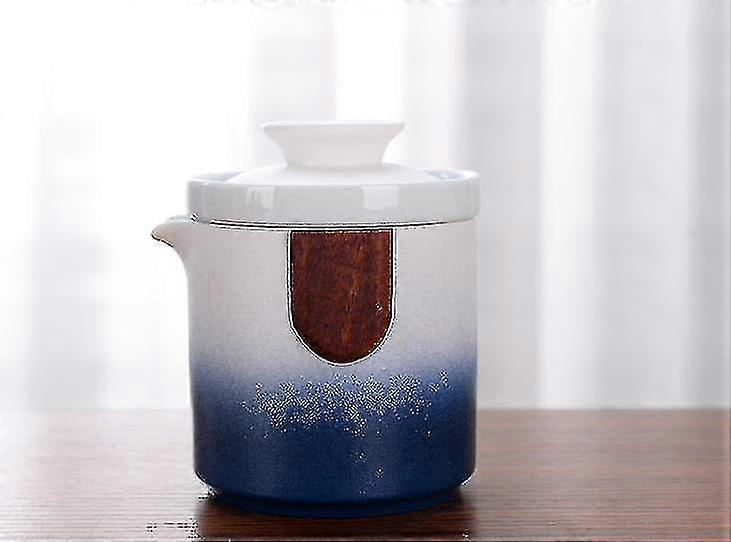 Gradient Ceramic Quick-off Portable Travel Office Tea Set