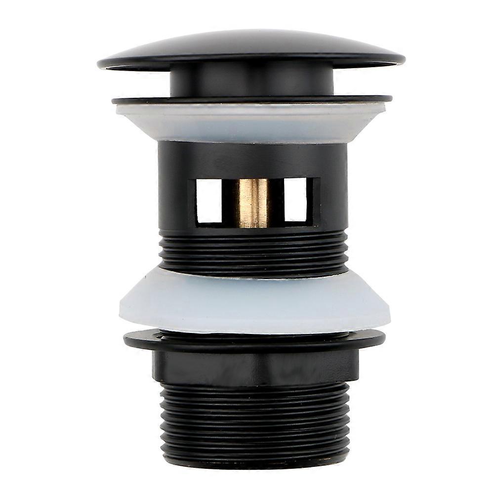 Vanity Sink Waste Drainer Slotted Washbasin Sink Plug Basin Sink Drain Stopper Stainless Steel Pop Up Drain with Overflow