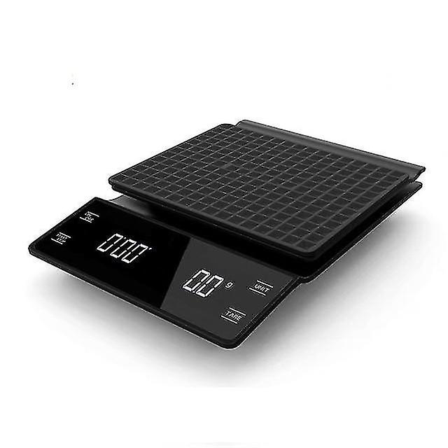 Measuring Scales Smart Digital Portable Precision Coffee Scale With Timer (3kg/0.1g)