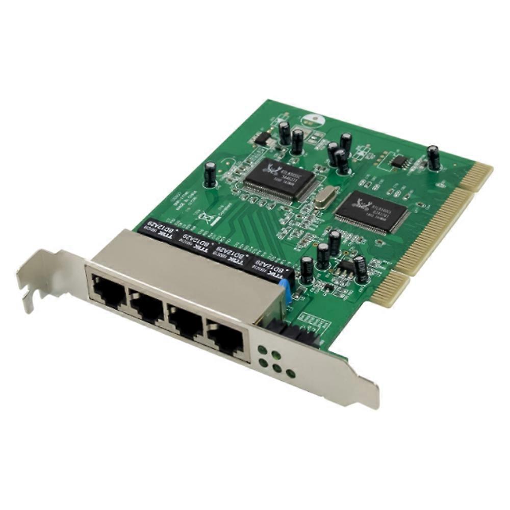 Fast Ethernet Switch 100Mbps Switch Board PCIE 4 Port RJ45 Netzwerk-Switch RTL8305+8100CL Chipsatz für