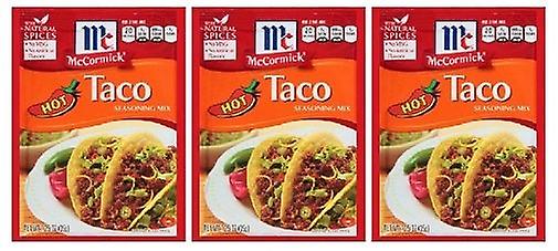 McCormick Hot Taco Seasoning Mix 3 Packet Pack