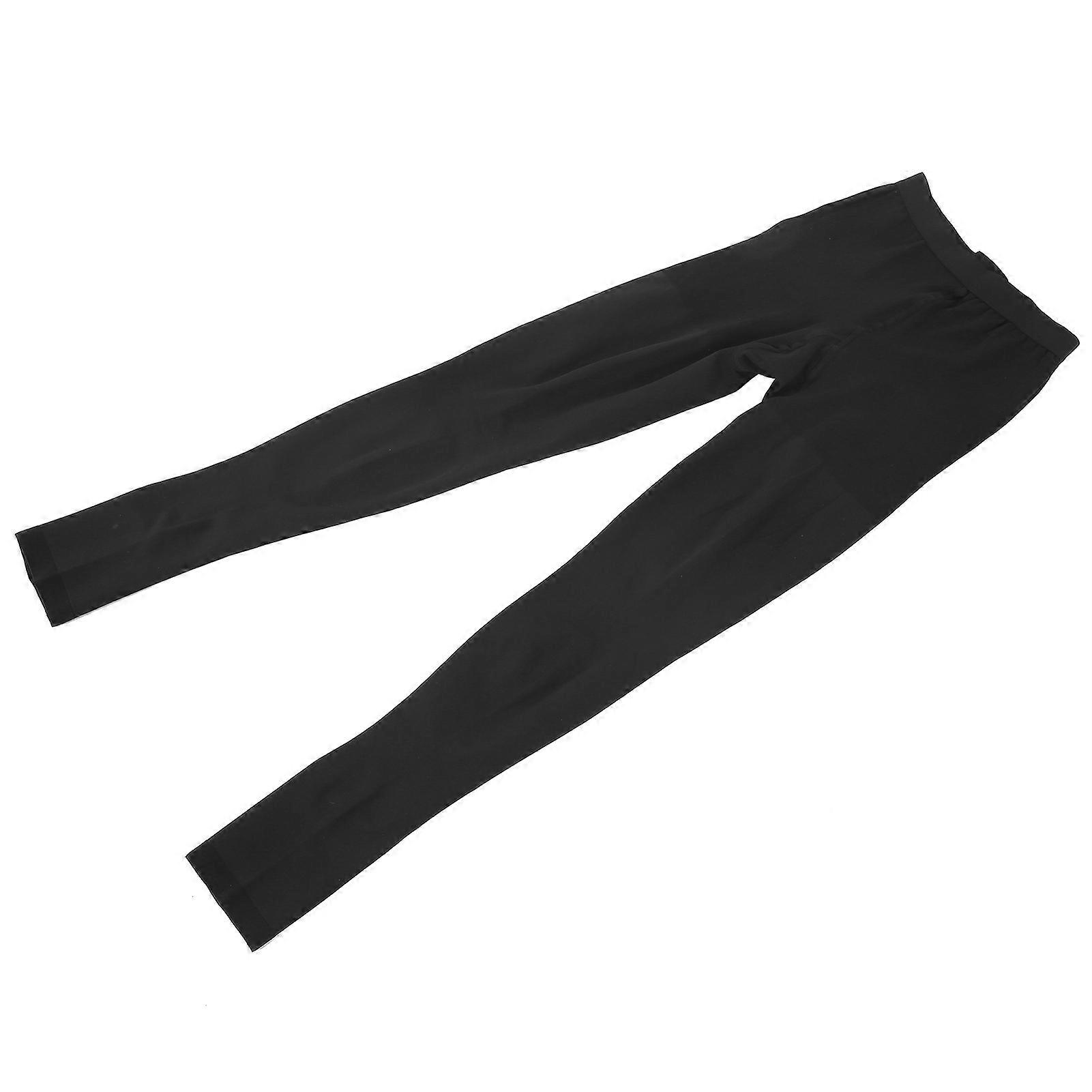 Compression Stockings High Elastic Women Varicose Veins Pantyhose Open Toe BlackXL