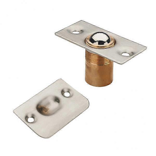 2xAdjustable Roller Ball Door Spring Catch Lock Internal Latch Stainless Steel