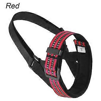 Reflective Tactical Muzzles for Medium Large Dogs Leads for Anti Barking Training Rope Guide Pet Mou