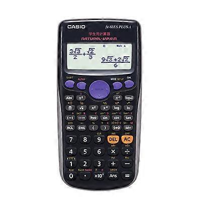 Fx-300Es Plus Wetenschappelijke Rekenmachine, Zwart
