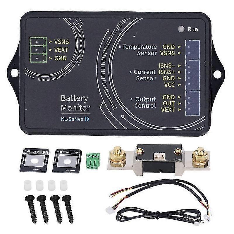 Battery Monitor,bluetooth Battery Capacity Tester,400a 0120v Voltmeter Ammeter Testing Tool,wirele