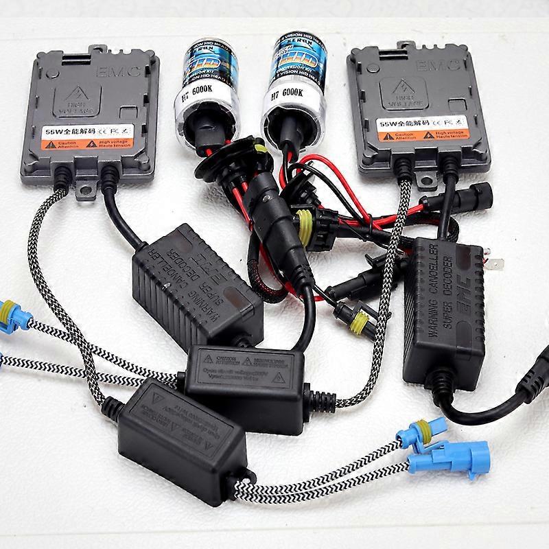 55W HID Car Xenon light Canbus Error Canceller H1 H7 H11 9006 H3 9005 HB3 HB4 Head Fog with Digital error free Ballast
