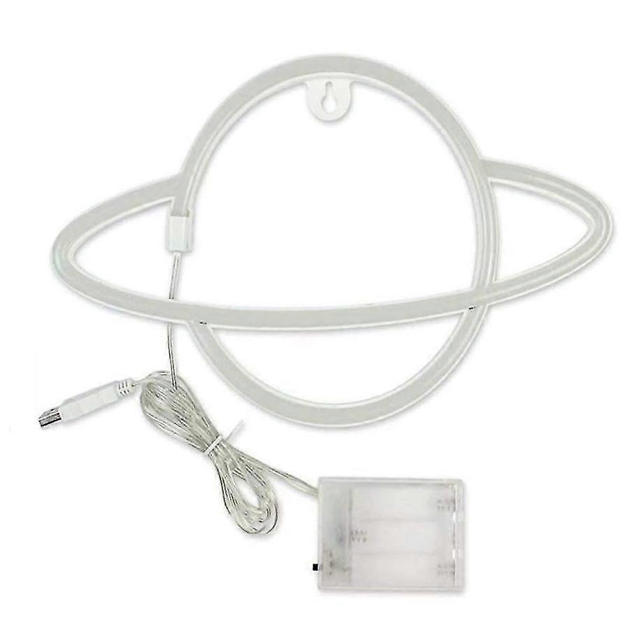 Led Neon Sign Light Planet Shape