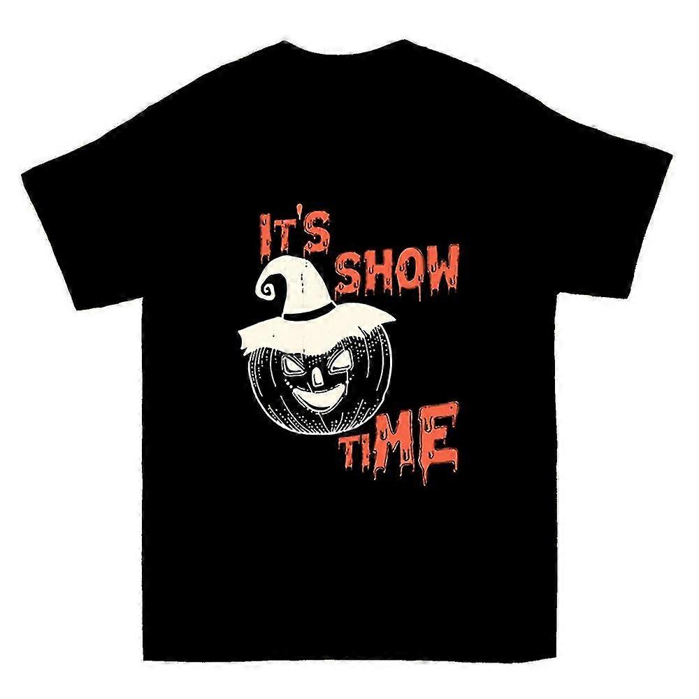 Scary Pumpkin Show Time Funny Halloween T-shirt