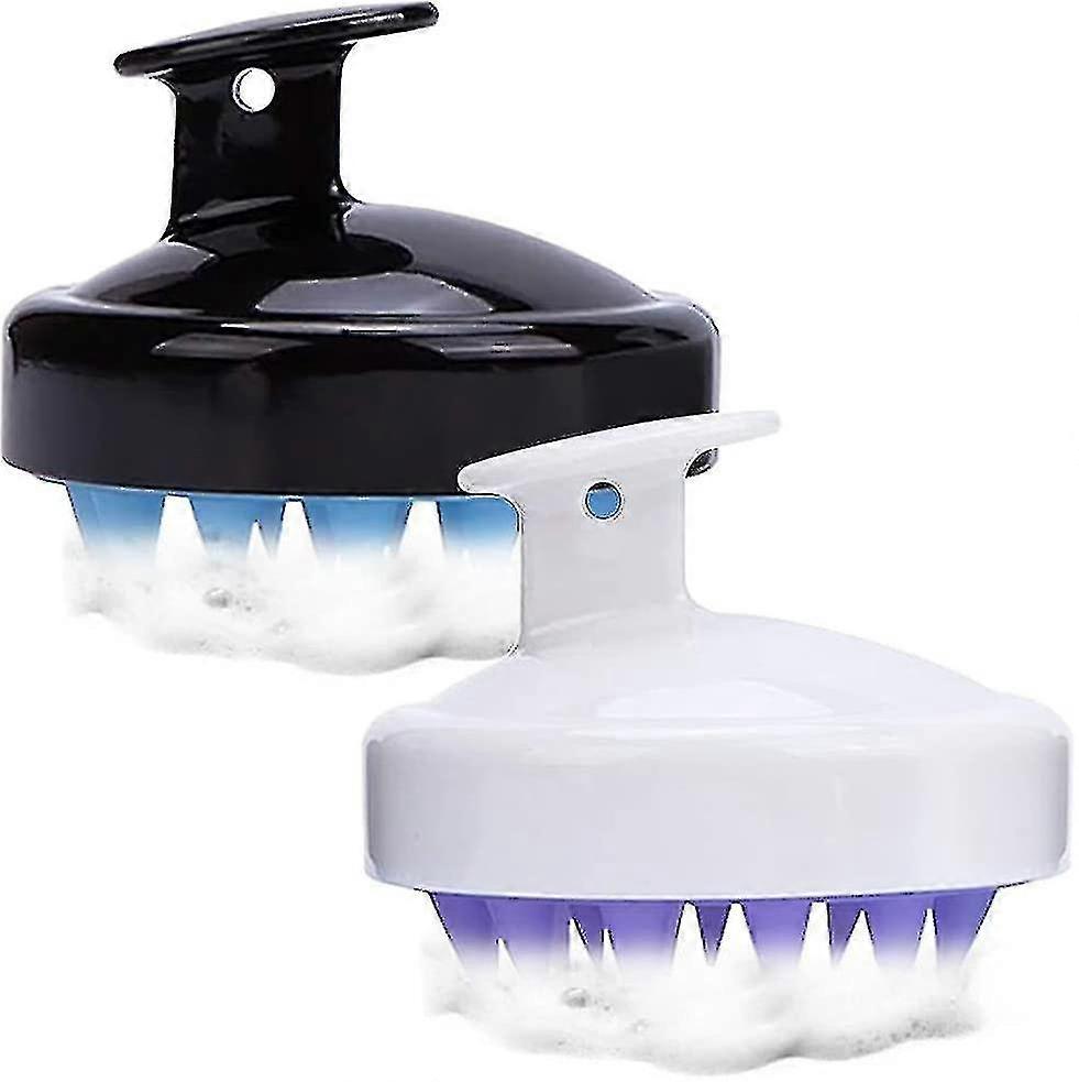 Scalp Massage Kit Shampoo Brush Scalp Care Brush Scalp Massage Brush För att ta bort mjäll 2st