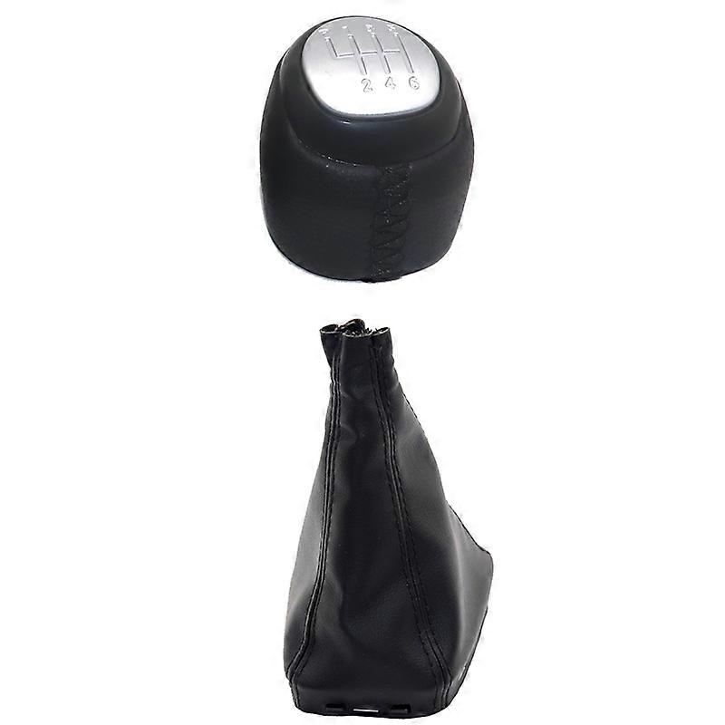 Car Gear Shift Lever Knob Boot Gaiter Cover For Saab 9-3 2003 2004 2005 2006 2007 2008 - 2012 Manual Transmission - Gear Shift Knob