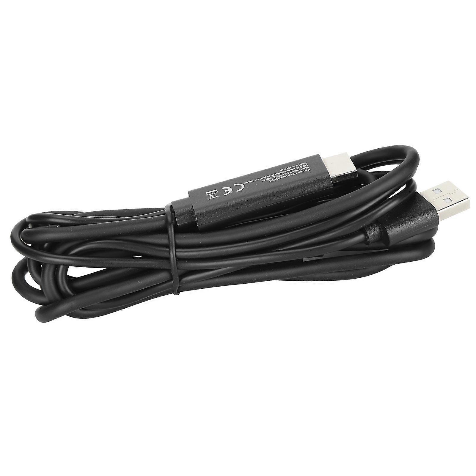 4K HD TV Cable Type C to HDMI Converter for Monitor Projector TV - 1080P 1.8m 5.9ft Black