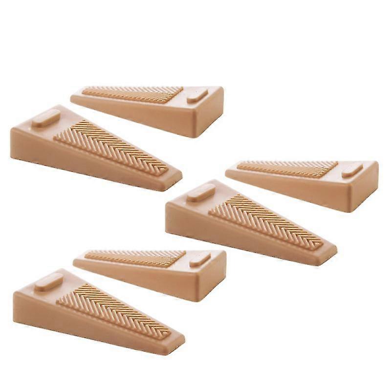 6pcs Plastic Door Stopper Wedge-c
