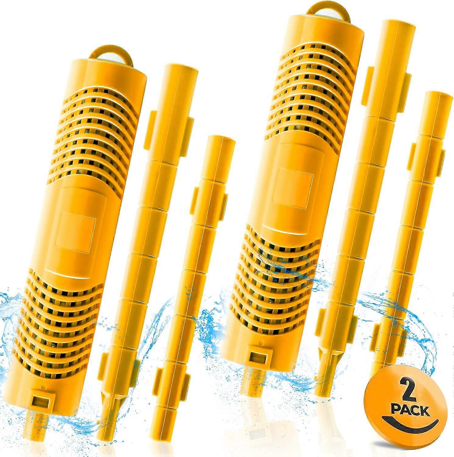 Spa in-Filter Mineral Sticks Parts for Hot Tub Filter Cartridge, Last for 4 Months, Yellow, 2PCSNew for 2024 DG