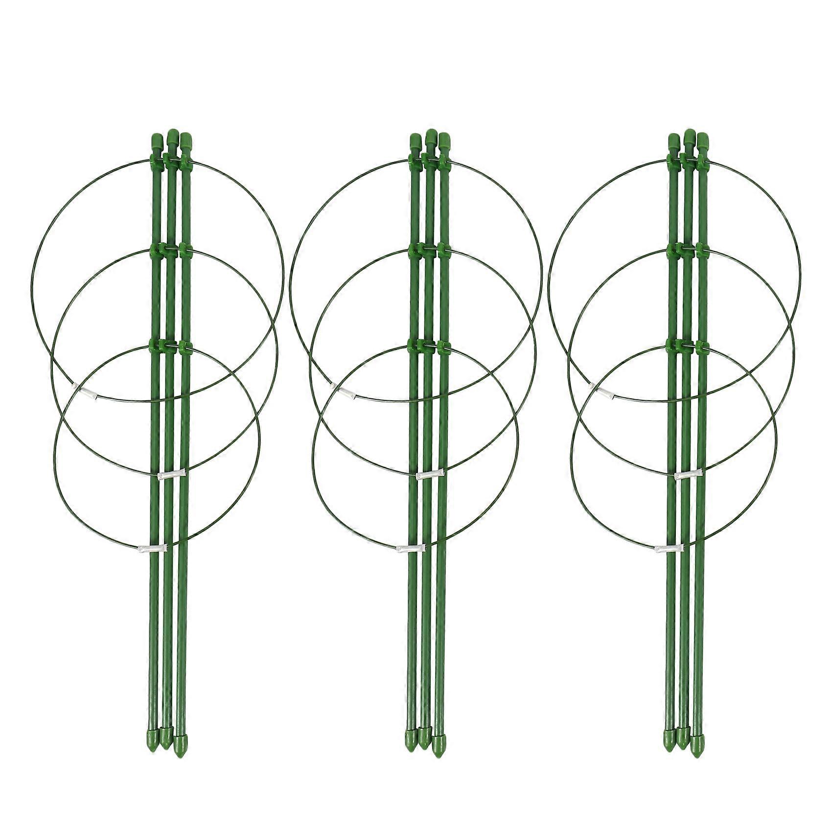 Climbing Plants Support, Garden Trellis Flowers Tomato Cages Stand Set Of