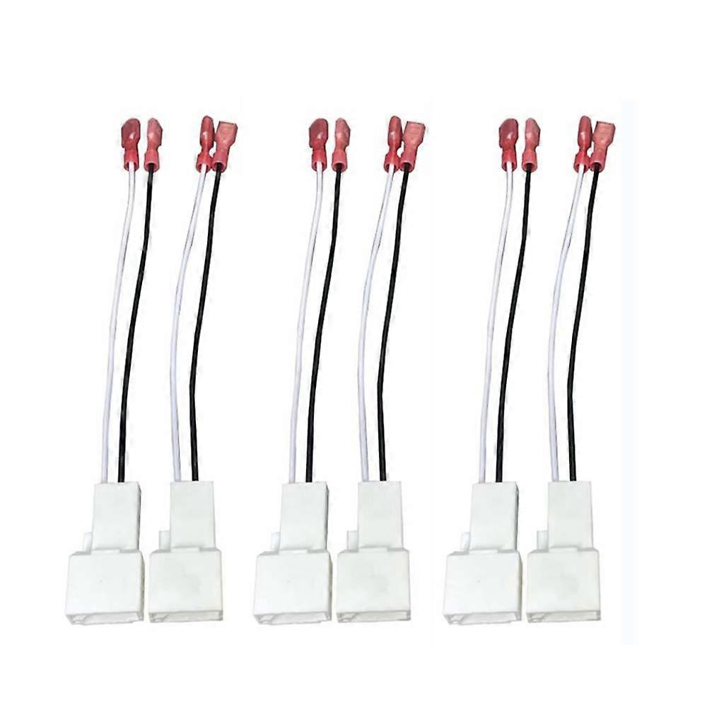 2/4/6 Pcs Car Speaker Connector Harness Wire Adapter for Toyota/Mitsubishi/Subaru Radio Adaptor Connector Cable Plug
