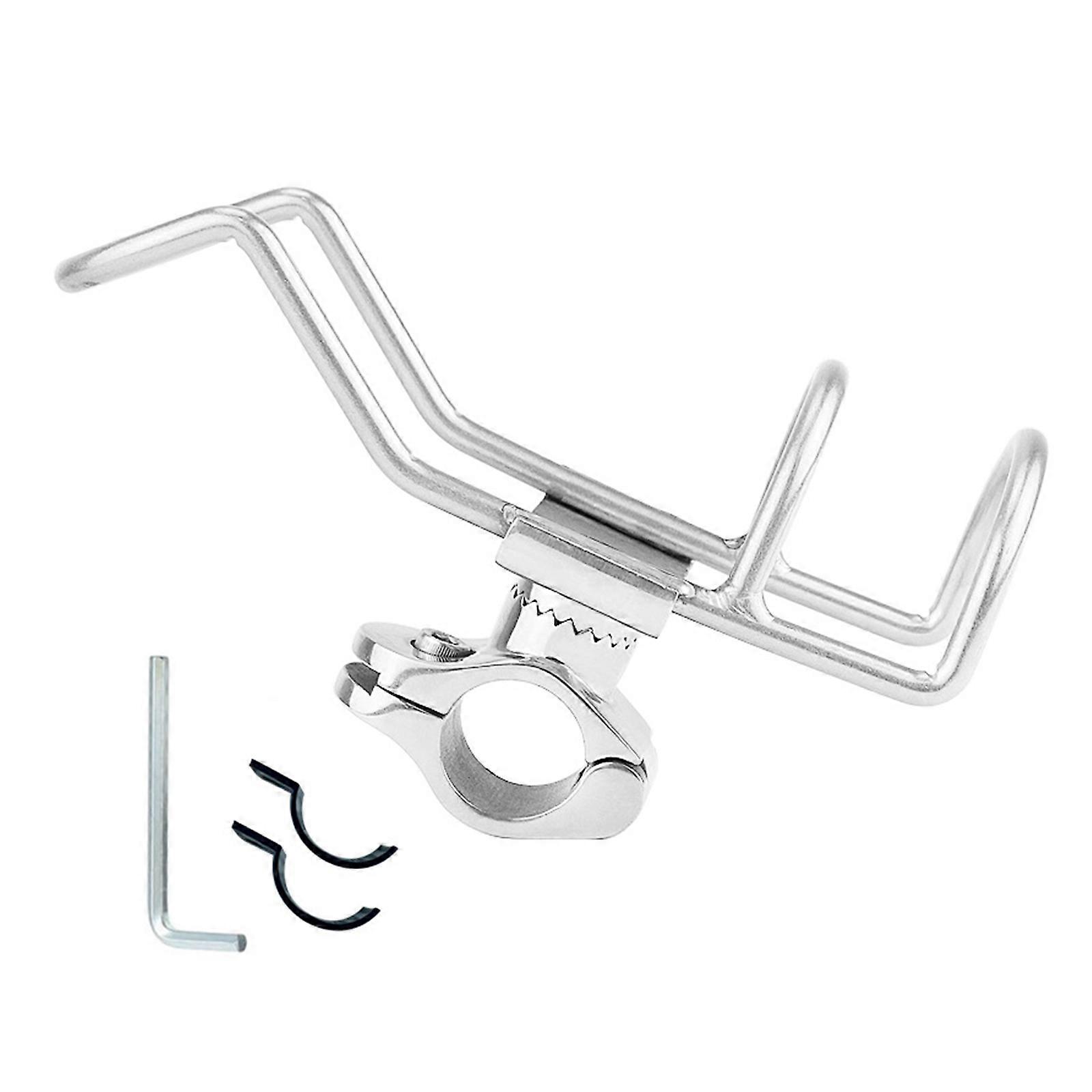 Fishing Rod Holder Marine Pole Stand Bracket Support Stand 360 Adjustable Clamp