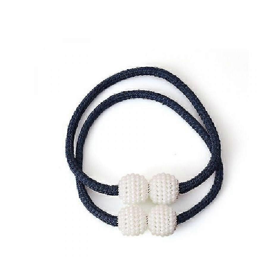 Betterlifefg-2 Pack Magnetic Curtain Tiebacks Convenient Drape Tie Backs